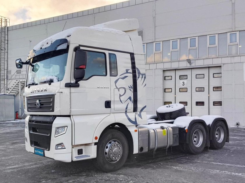 Тягач c7h 6x4, zz4256v364he