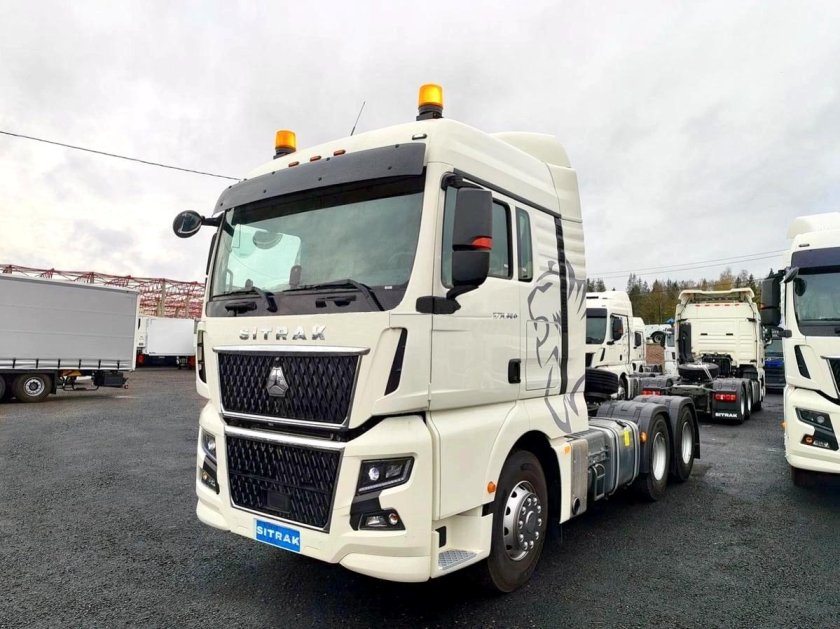 Тягач c7h 6x4, zz4256v364he