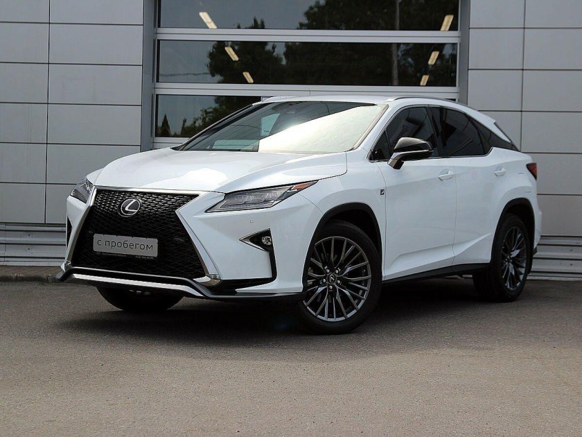Лексус РХ белый 2017