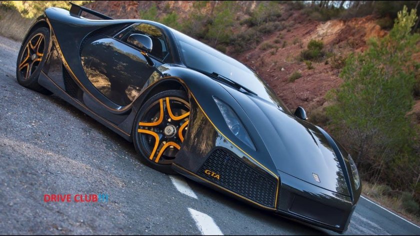 Суперкар GTA Spano авария