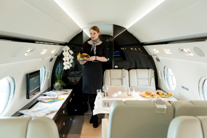 Gulfstream g550 бортпроводники