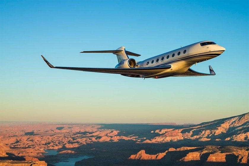 Частный самолет Gulfstream g650