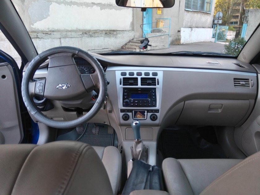 Чери Элара 2007 салон