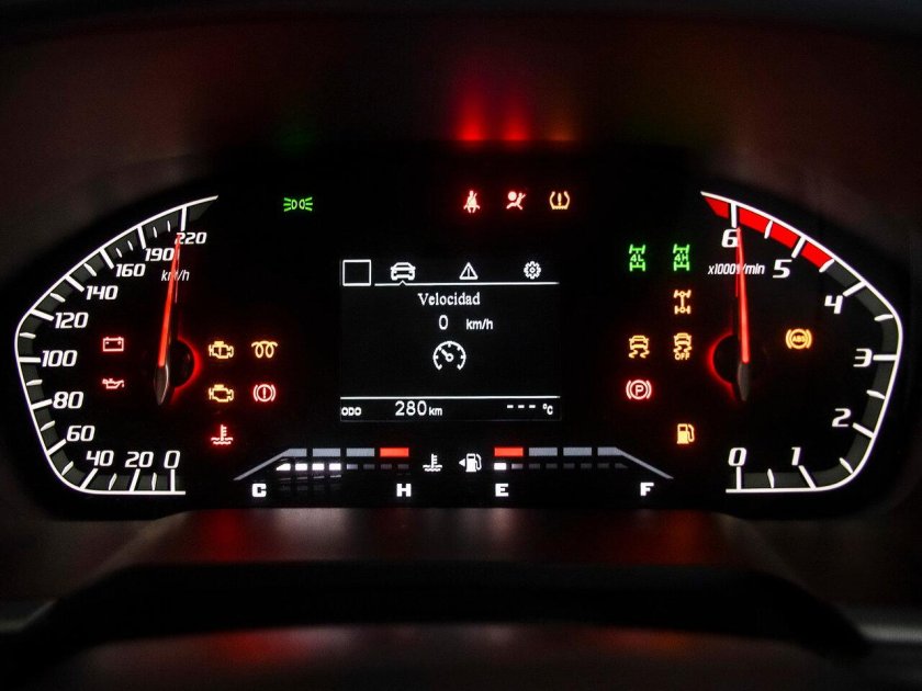 Чанган приборная панель