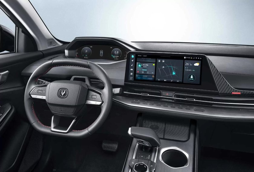 Changan cs 55 plus интерьер