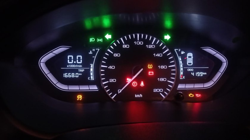 Чанган Алсвин спидометр