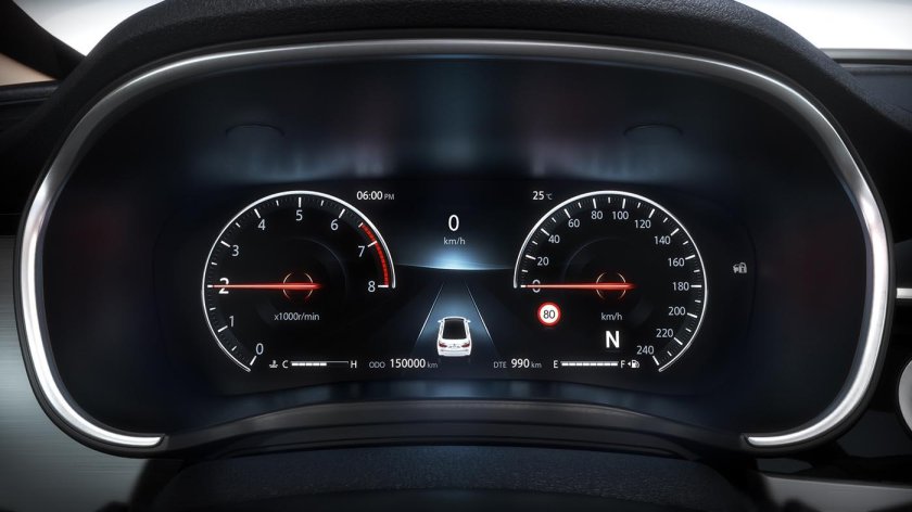 Чанган приборная панель