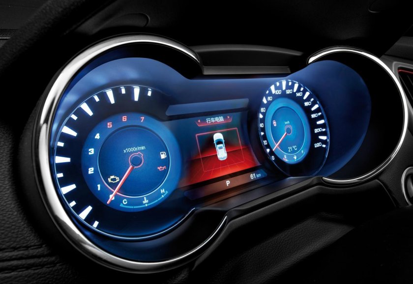 Чанган приборная панель