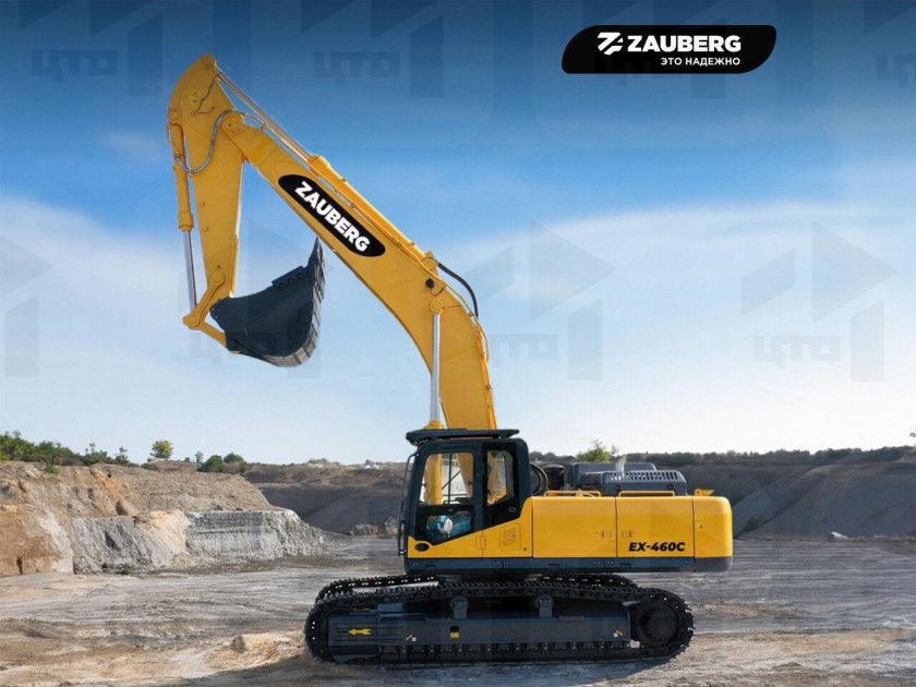 Гусеничные экскаваторы