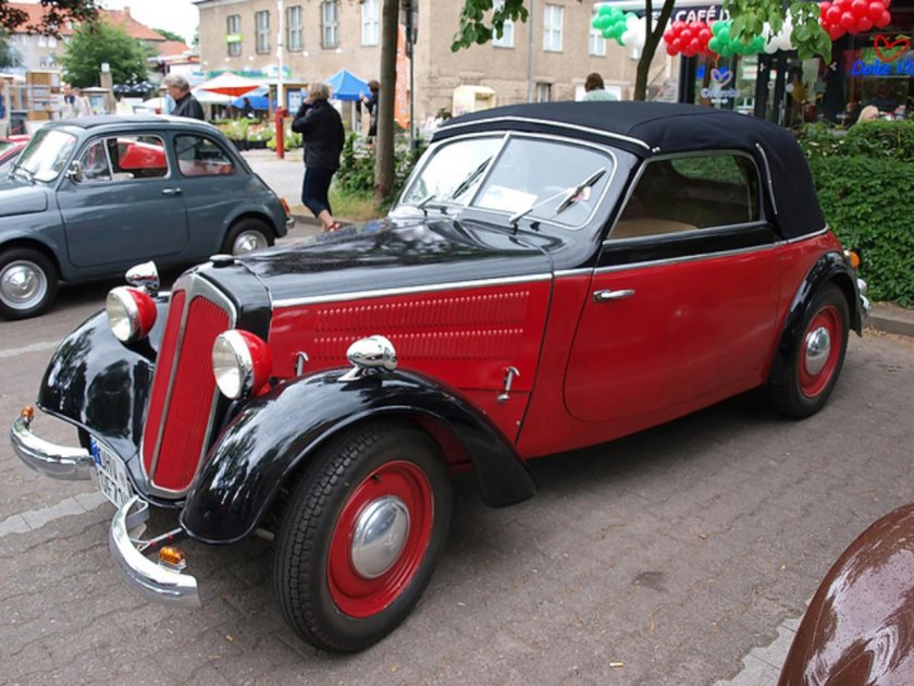 DKW f8 кабриолет