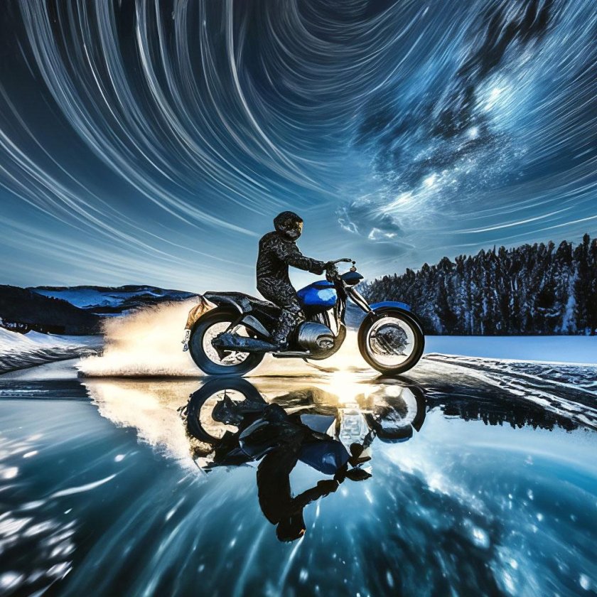 Мотоцикл космос