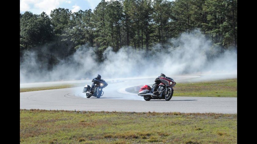 Дрифт на мопеде