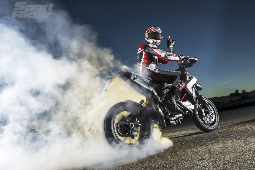 Бернаут супермото