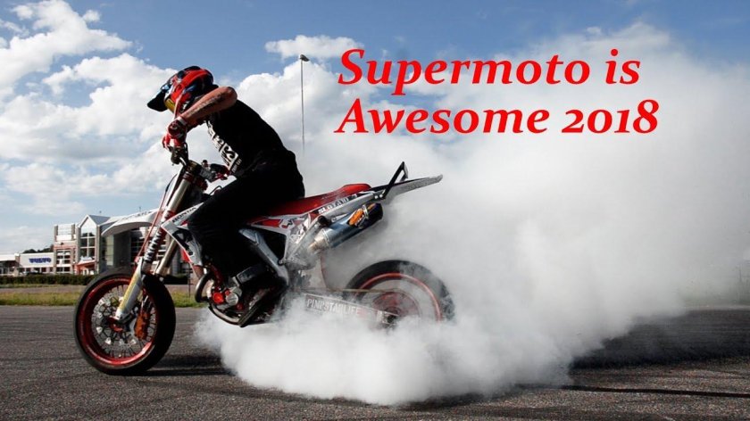 Мотард бернаут