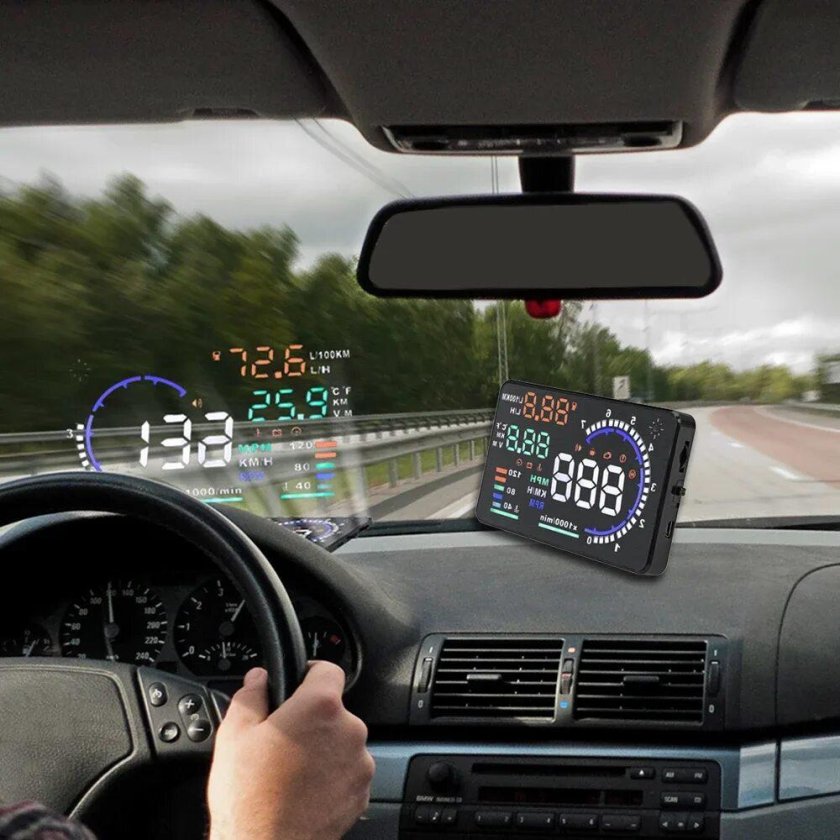 A8 car HUD display