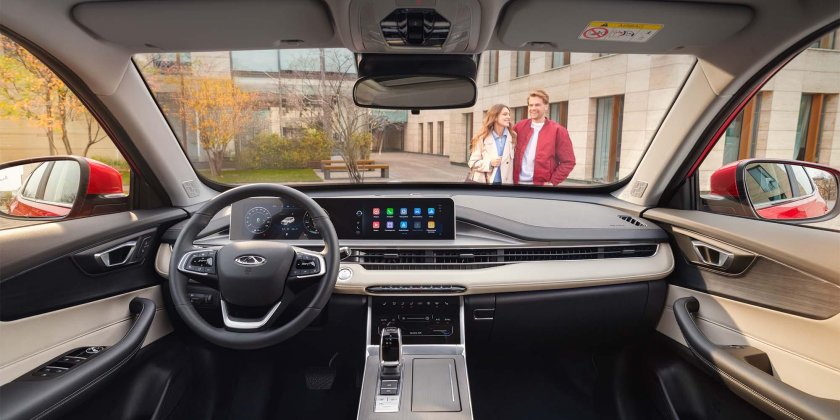 Chery tiggo 4 2025 салон