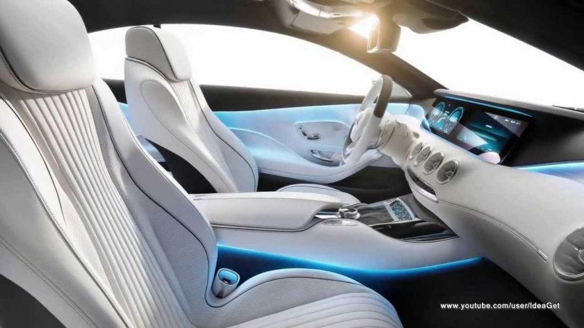 Mercedes s class Coupe салон
