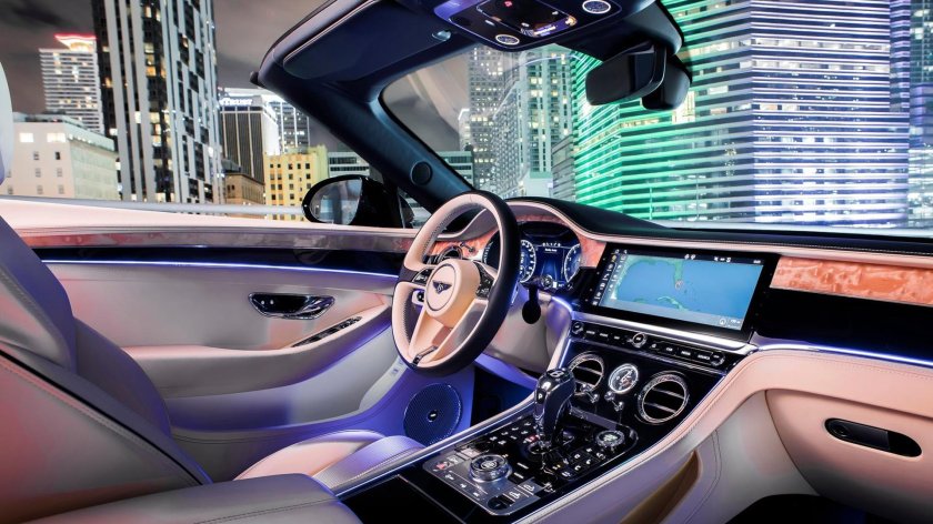 Бентли Континенталь gt 2020 салон