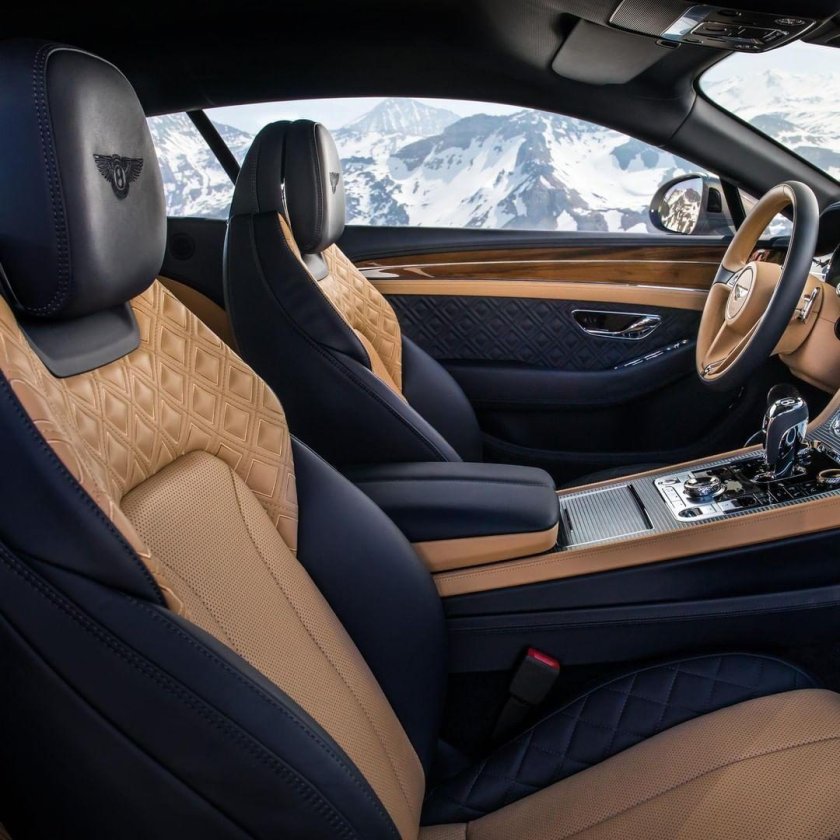 Bentley Continental gt 2019 салон