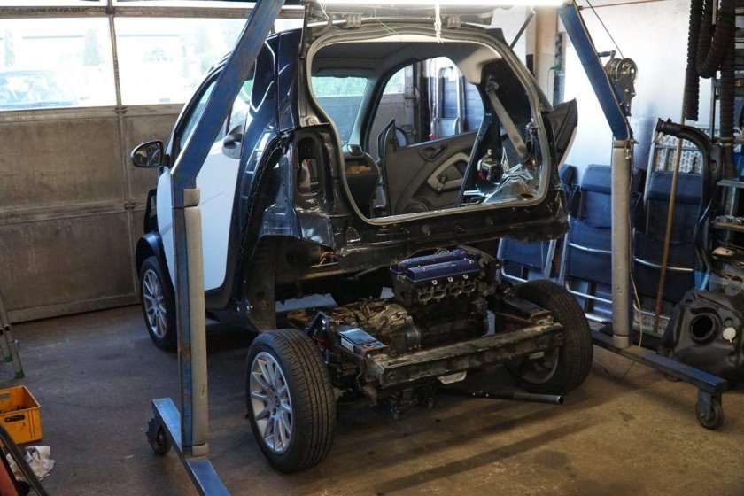 Smart Roadster свап