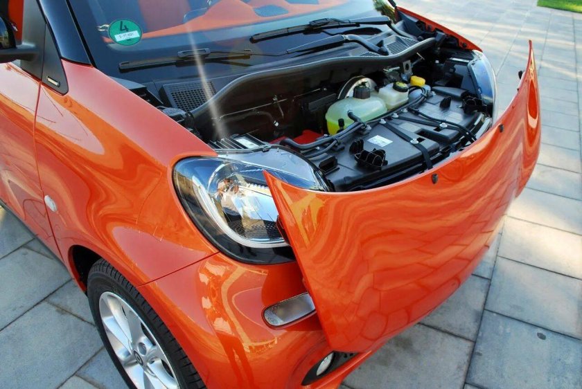Smart Forfour двигатель