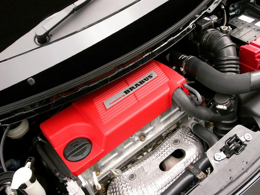 Смарт Forfour 2004 мотор