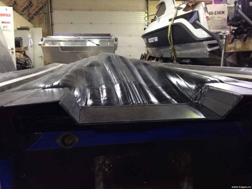 Пластина интерцептор на Солар 420 стрела