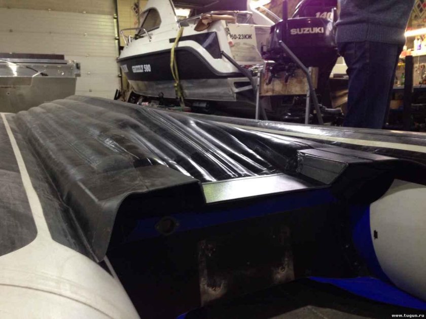 Днище Солар 450 Джет тоннель