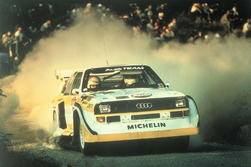 Audi quattro rally