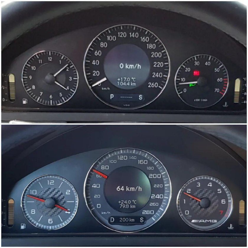 Приборная панель Мерседес w211