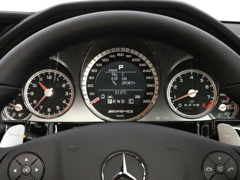 Приборная панель Мерседес е 63