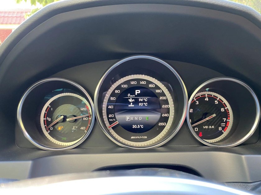 Шкалы приборной панели w211