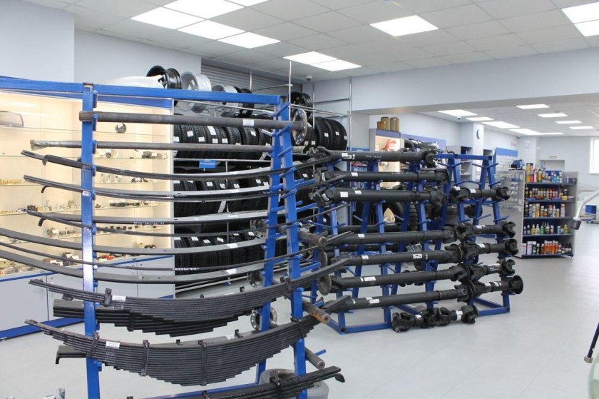 Стеллажи для автозапчастей