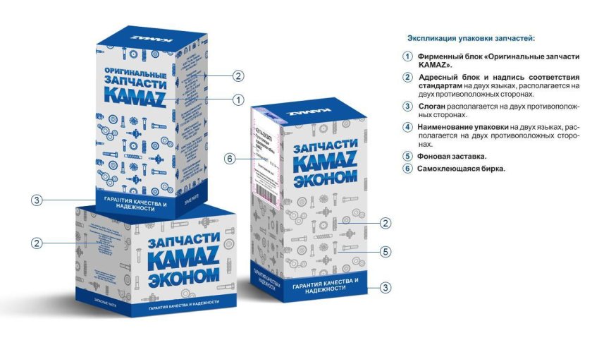 Оригинальные запчасти КАМАЗ