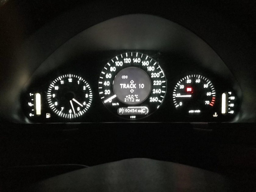 Приборная панель mercedes w211 индикаторы