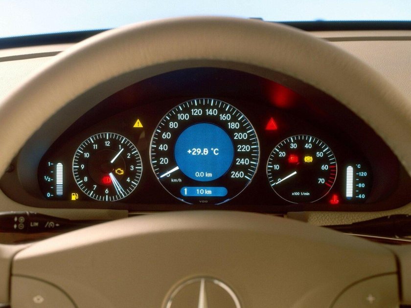 Mercedes Benz w211 спидометр