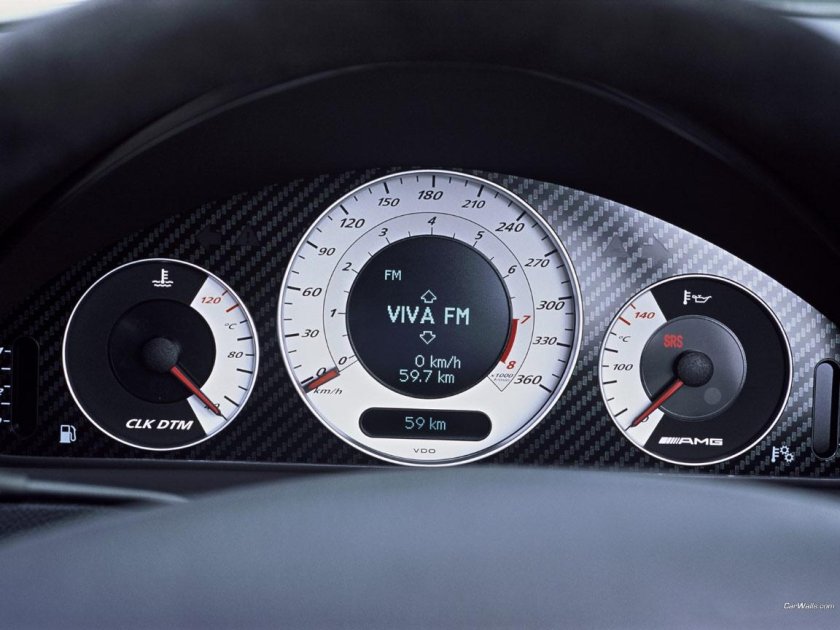Приборная панель АМГ CLK