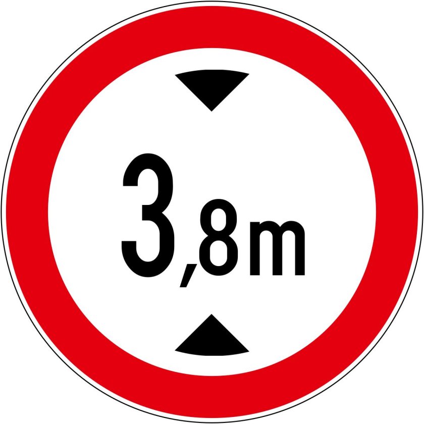 Дорожные знаки в Хорватии