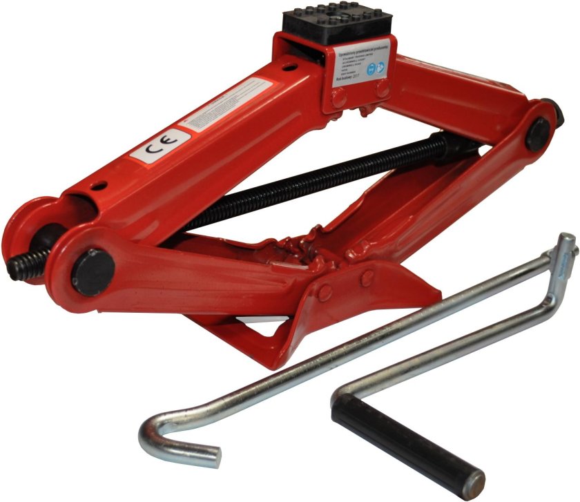 Ромбовый домкрат, 1.5 т, h подъема 105-380 мм// Sparta