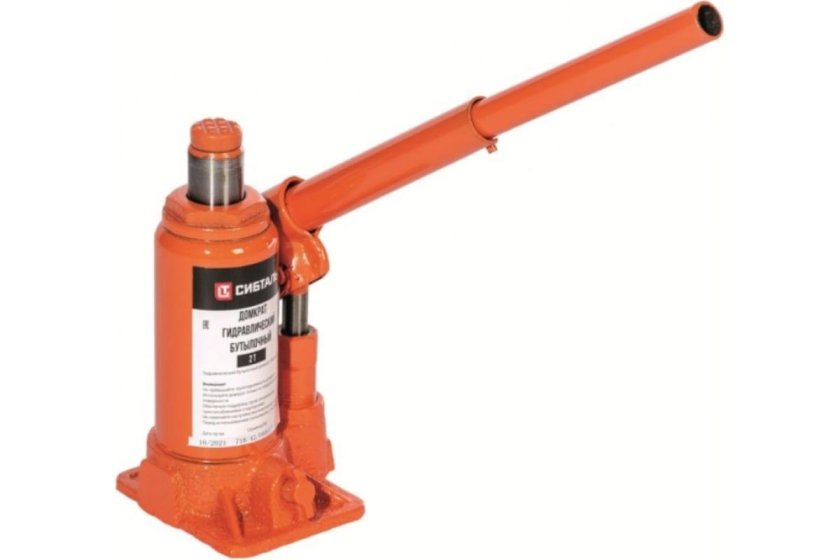 Домкрат гидравлический бутылочный СИБТАЛЬ модель ДГ 20т