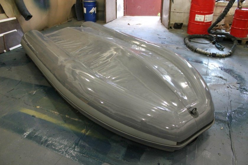 Защита днища лодки РИБ