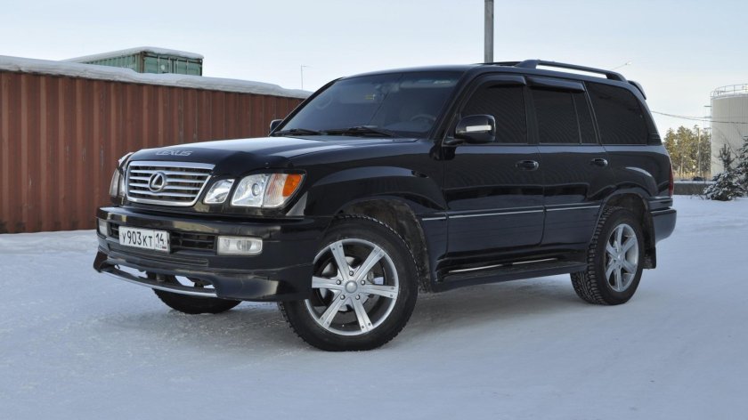 Лексус 470 черный