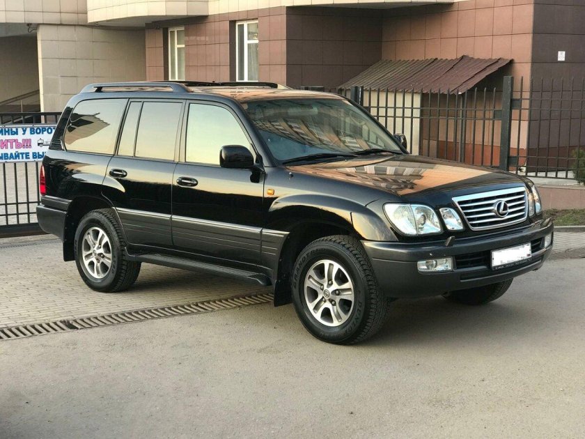 Lexus lx470 2007 Black