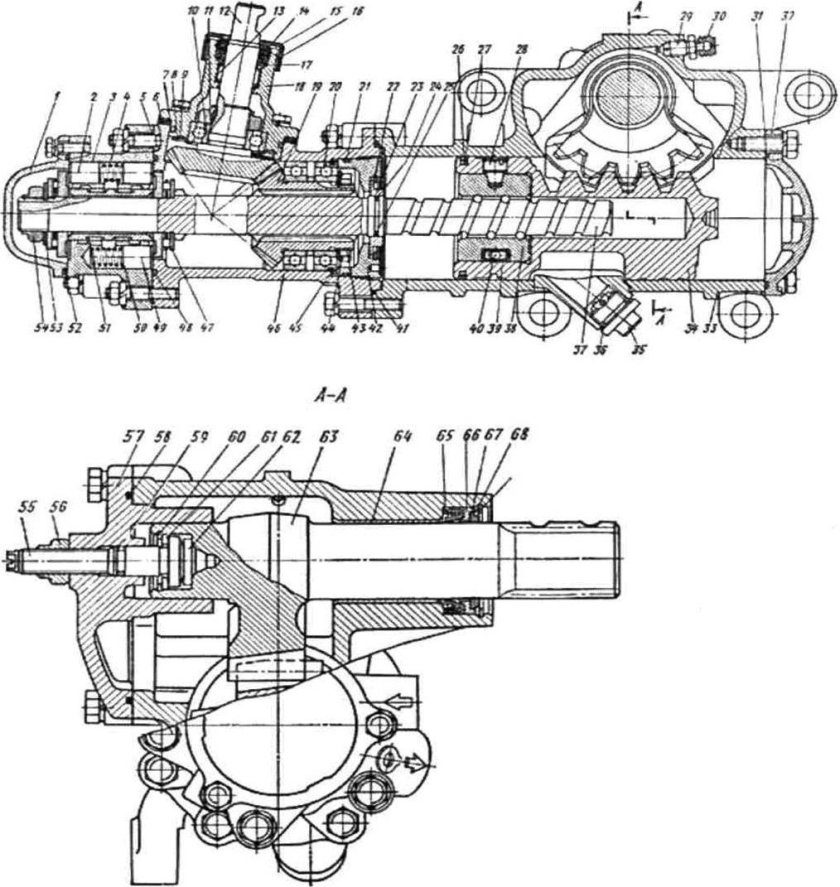 Механизм ГУР 4310 КАМАЗ