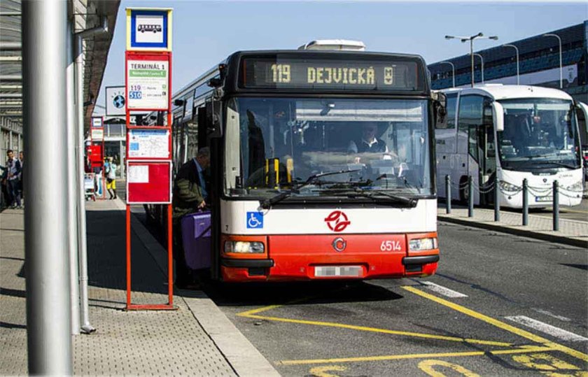 Автобус 119 Прага