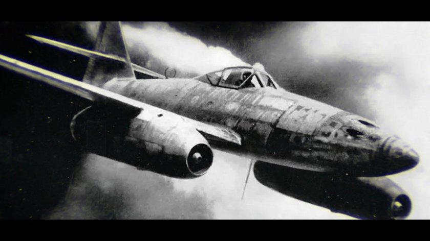 Мессершмитт реактивный истребитель