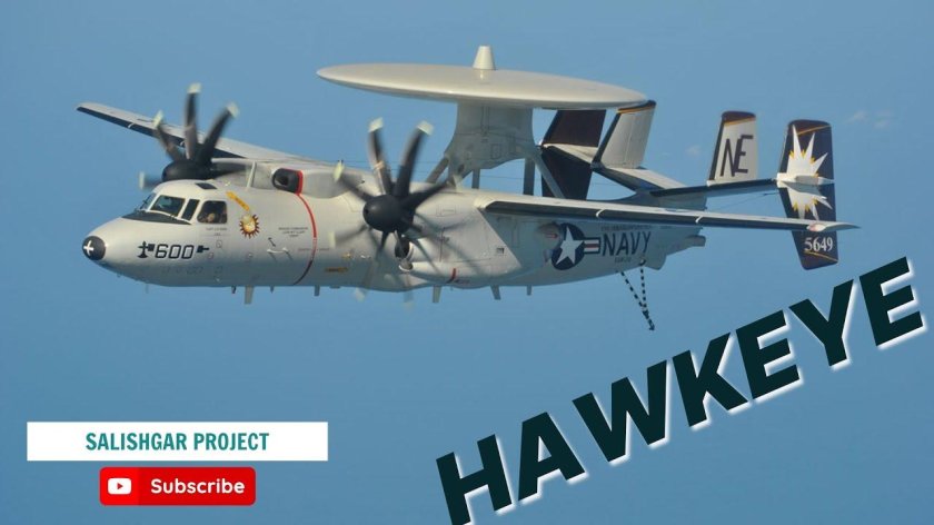 Самолет дрло e-2 “hawkeye”