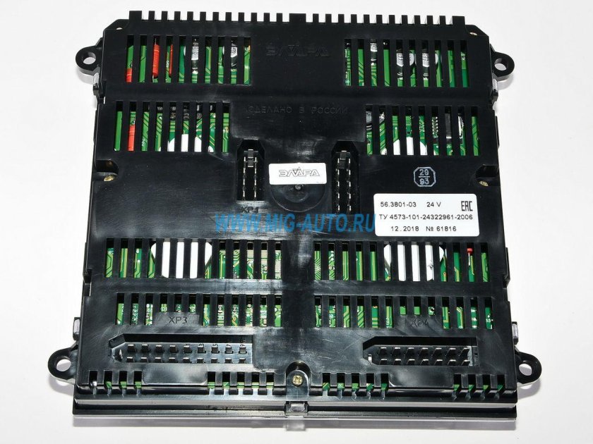 Комбинация приборов КАМАЗ евро 3 Элара