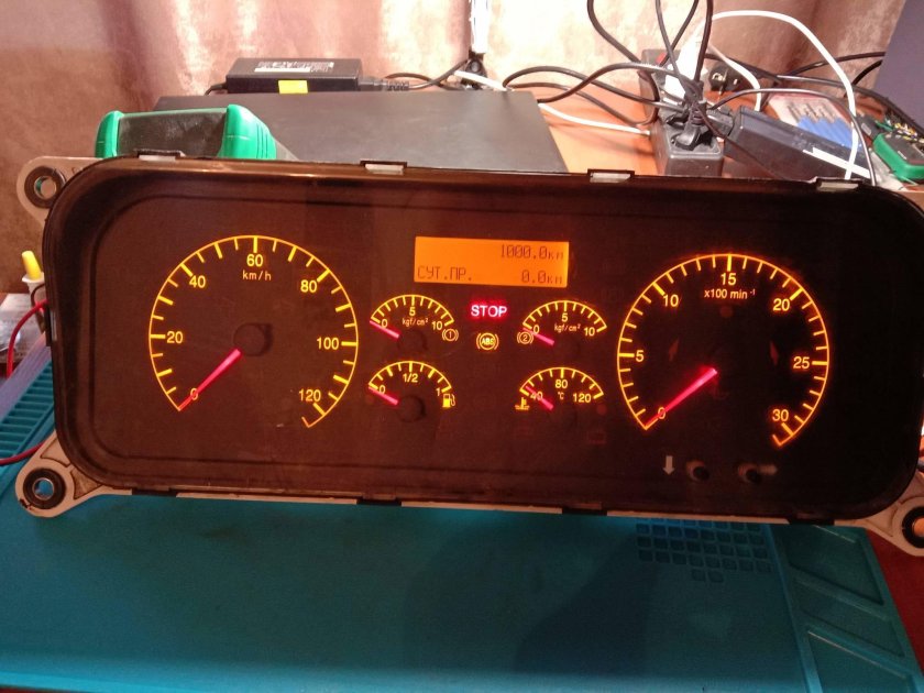 Панель приборов КАМАЗ евро 2