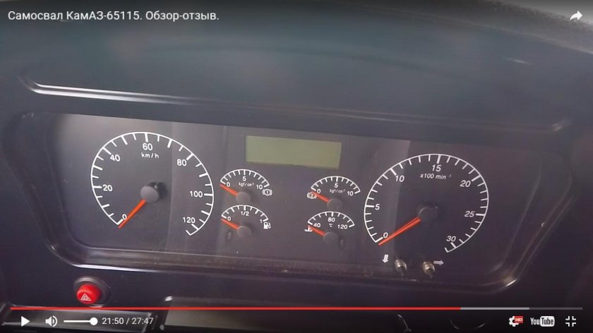 Панель приборов КАМАЗ 65115 евро 4